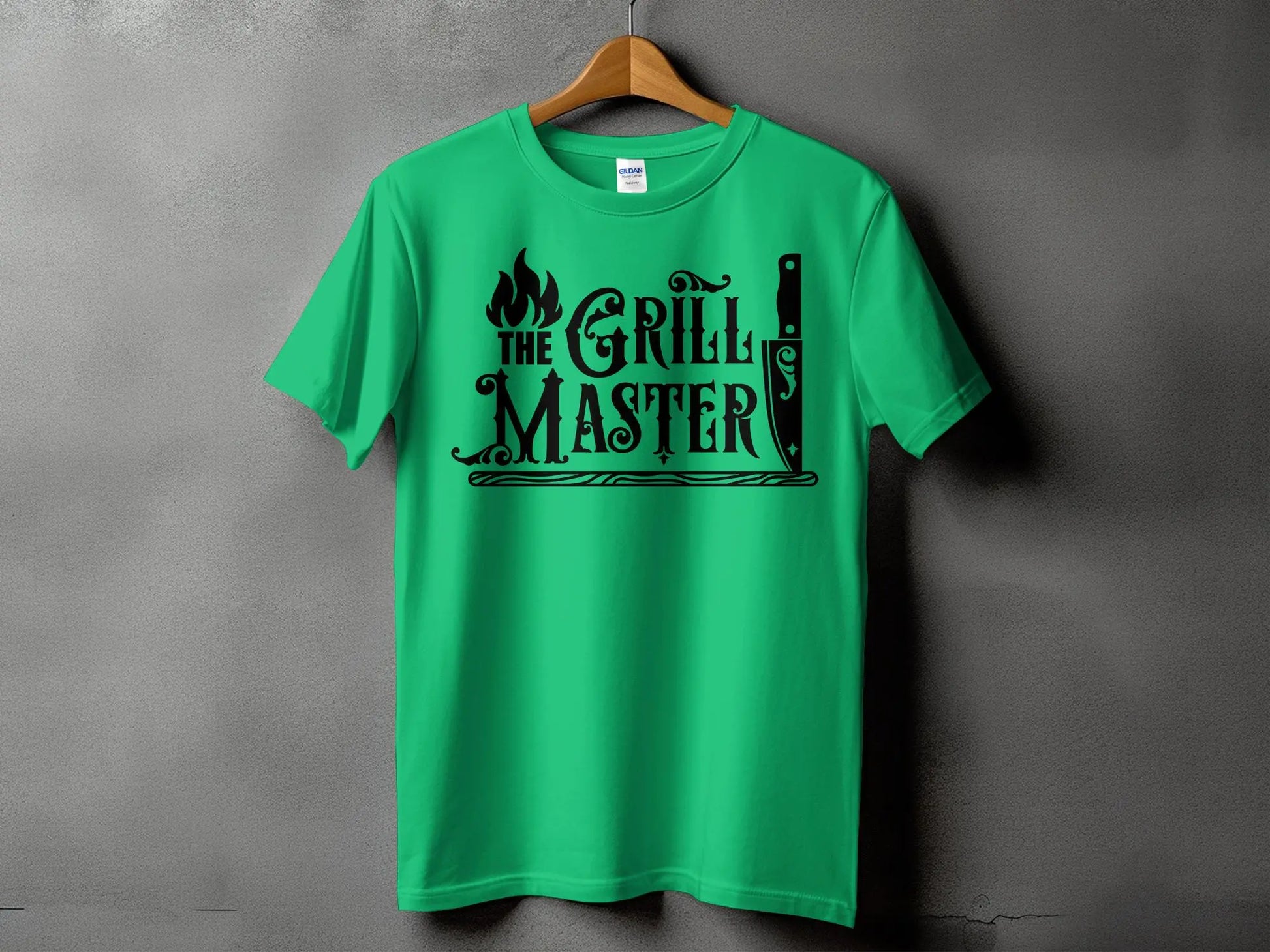 The Grill Master high-quality BBQ outdoor cooking tee-shirt - Creations Unlimited
