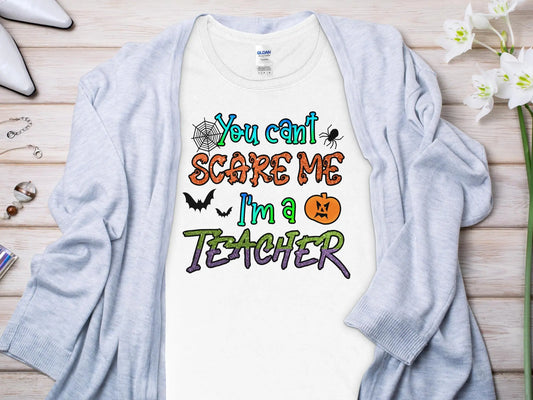 This Halloween Teacher T-Shirt is crafted from high-quality fabric in sizes to fit all shapes and size - Creations Unlimited